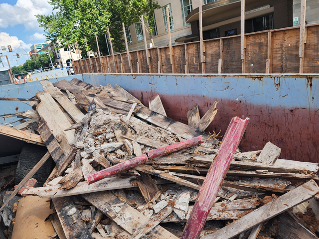 AAA Tank - Debris Cleanup Work